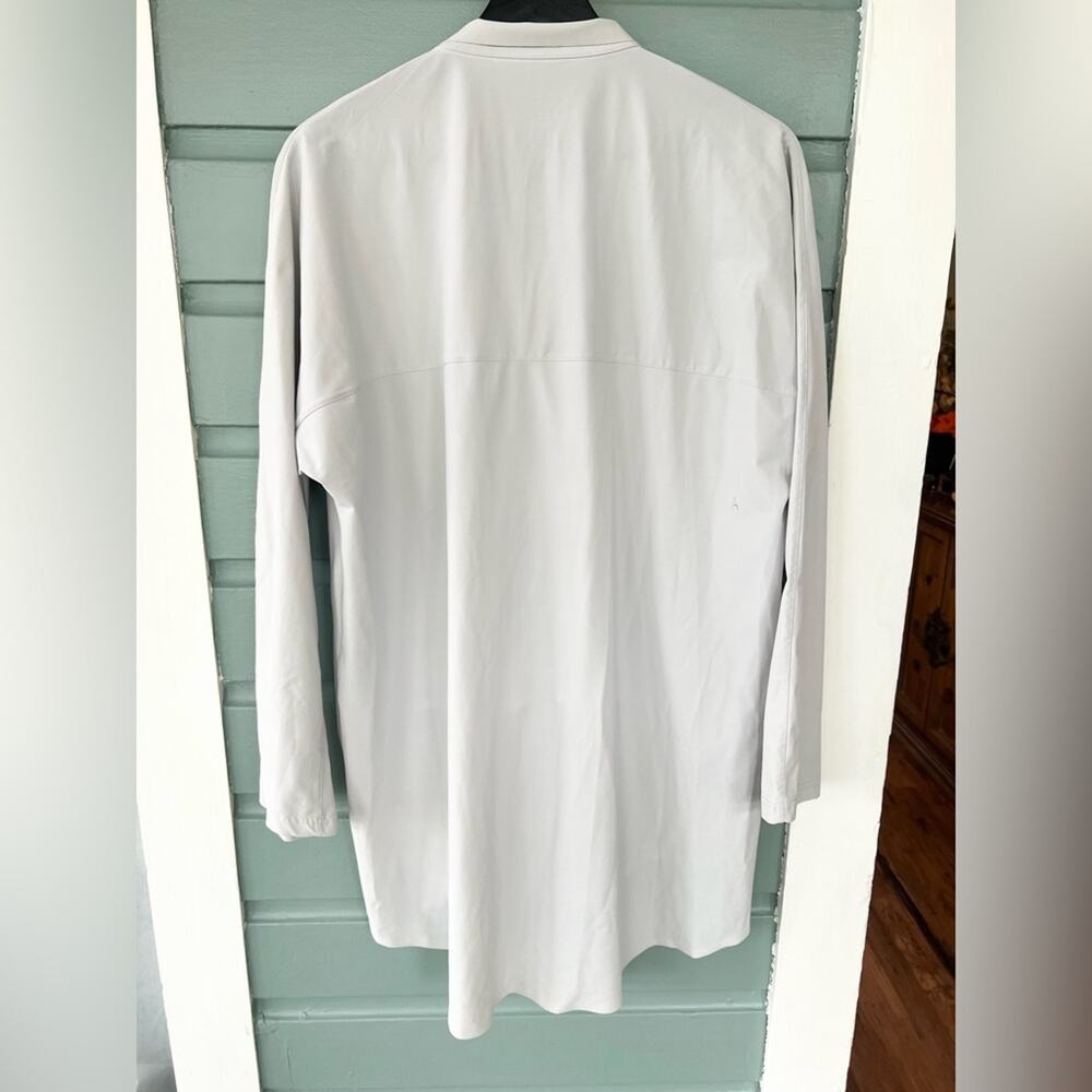 Aday Something Borrowed Grey Blouse Tailored Work… - image 8